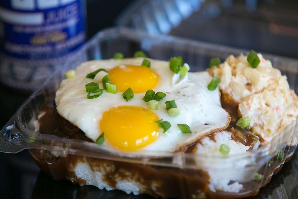 Loco moco: There are many variations, but the traditional loco moco consists of white rice, topped with a hamburger patty, a fried egg, and brown gravy. Region: Hawaii