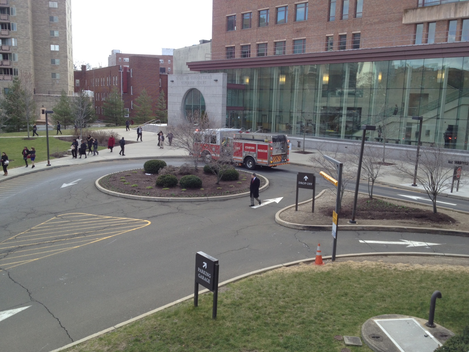 Stamford courthouse reopened after evacuation