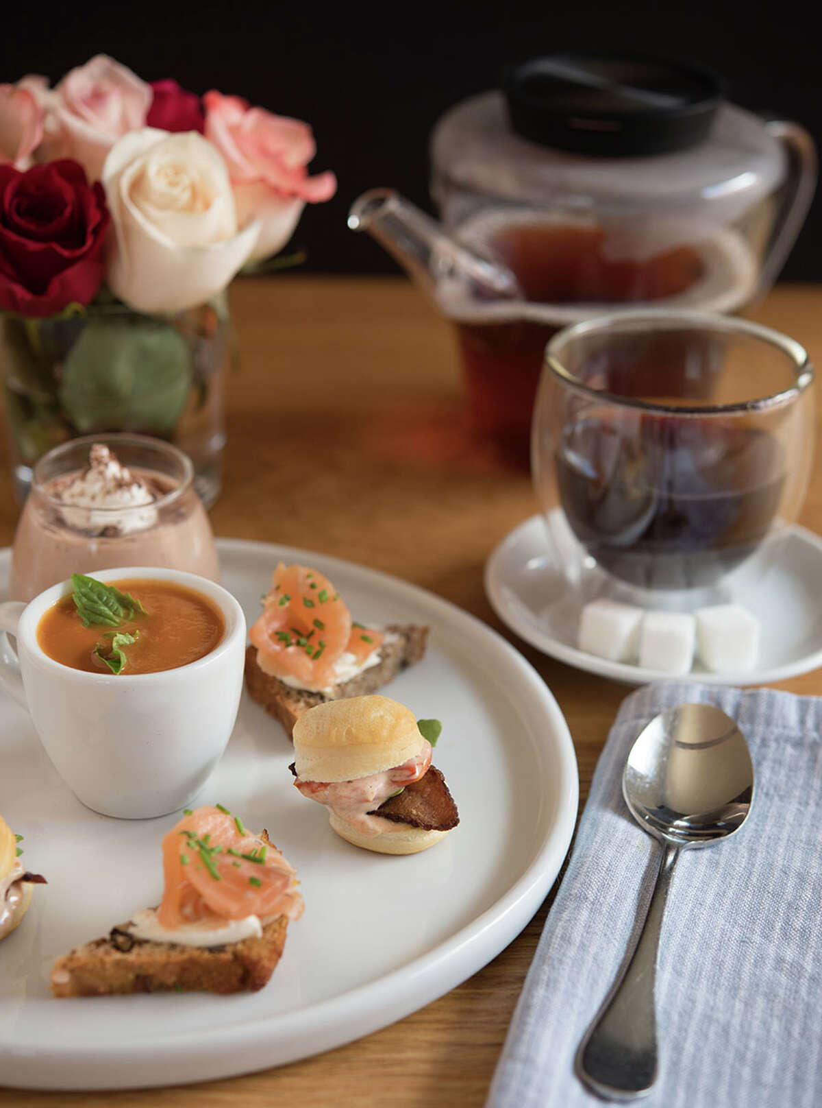 Bistro Menil serving the hippest afternoon tea in town