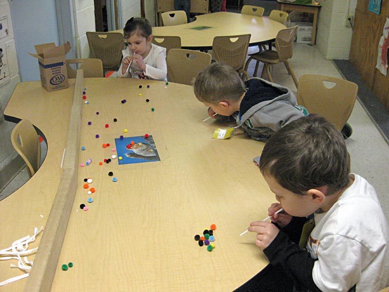 Midland 1 Head Start Preschool students learn about science