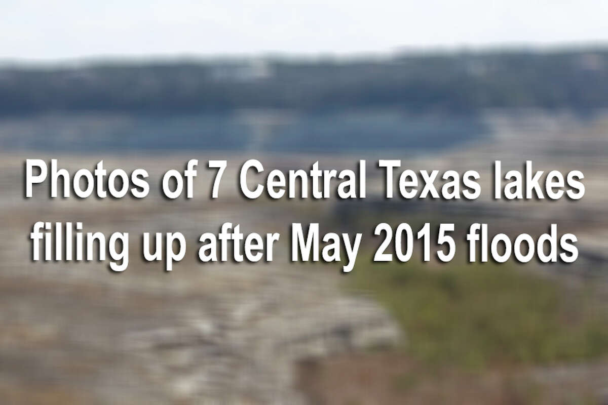 Here are before and after photos of seven waterways during a drought and after the Memorial Day 2015's record rainfall. The storms that swept through Central and South Texas on Memorial Day 2015 dumped up to 10 inches of rain over parts of Central Texas and the lakes and reservoirs are recovering fast.