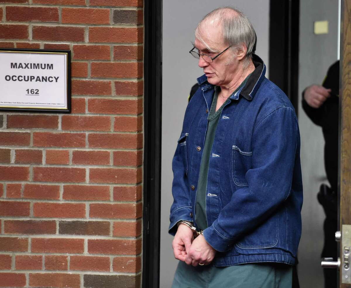 Thomas Gorman enters the courtroom to receive his sentence Monday, March 21, 2016, in Saratoga County Court in Ballston Spa, N.Y. He was sentenced for Vehicular Manslaughter in the 1st degree for the DWI accident that took the life of Skidmore College student Michael Hedges and injured others. (Skip Dickstein/Times Union)