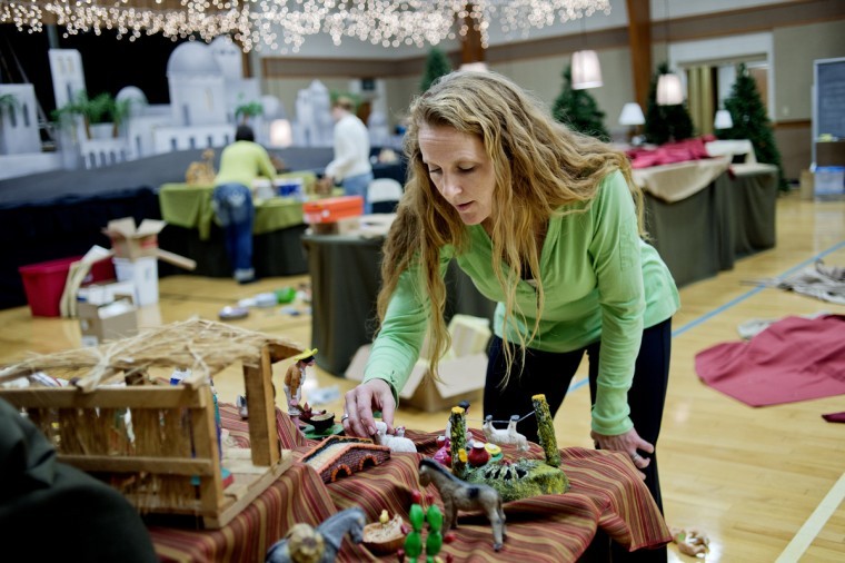 LatterDay Saints Church Nativity display features hundreds of scenes