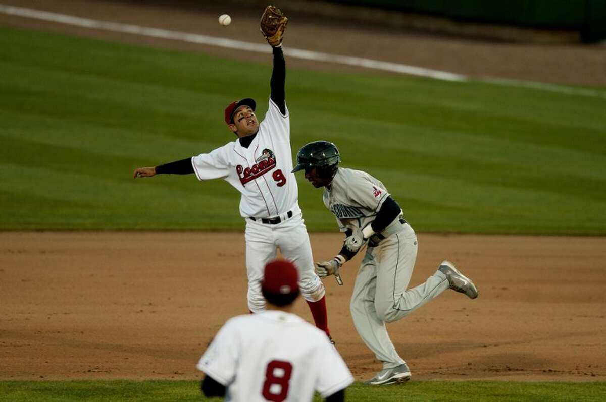 Loons' May a competitive pitcher with a striking appearance