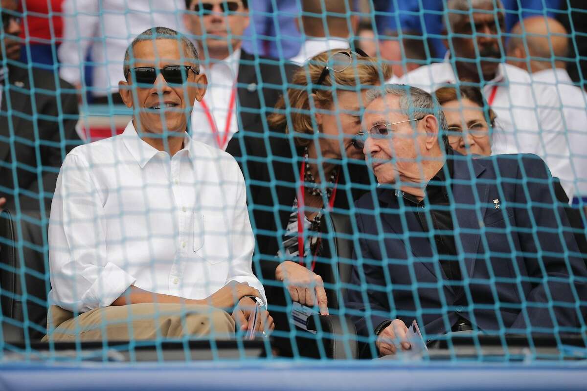 MLB: Rays beat Cuban team with presidents Obama, Castro watching, Sports