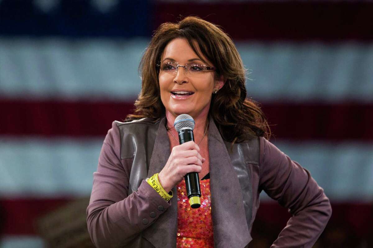 Sarah Palin on Republicans who refuse to support Donald Trump:  "I shouldn't call them thumb suckers. They're not all bad.  I'm kidding.  They are."  | Photo Credits: Corbis