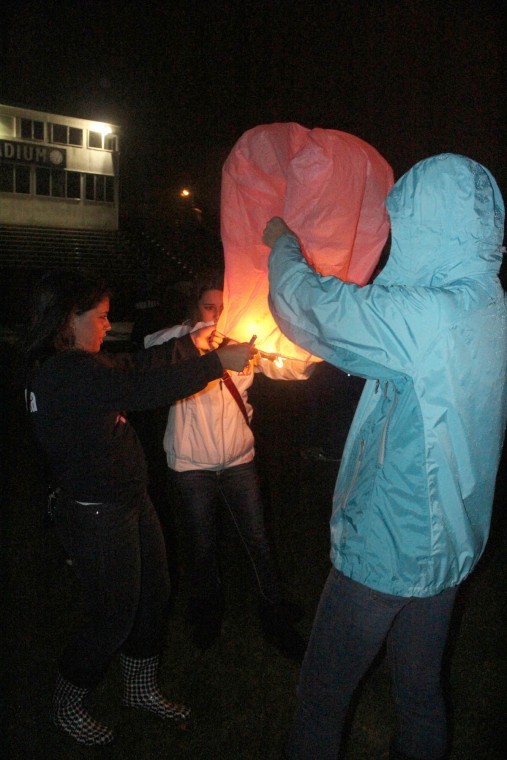 Lanterns light sky over Northwood University for cancer awareness