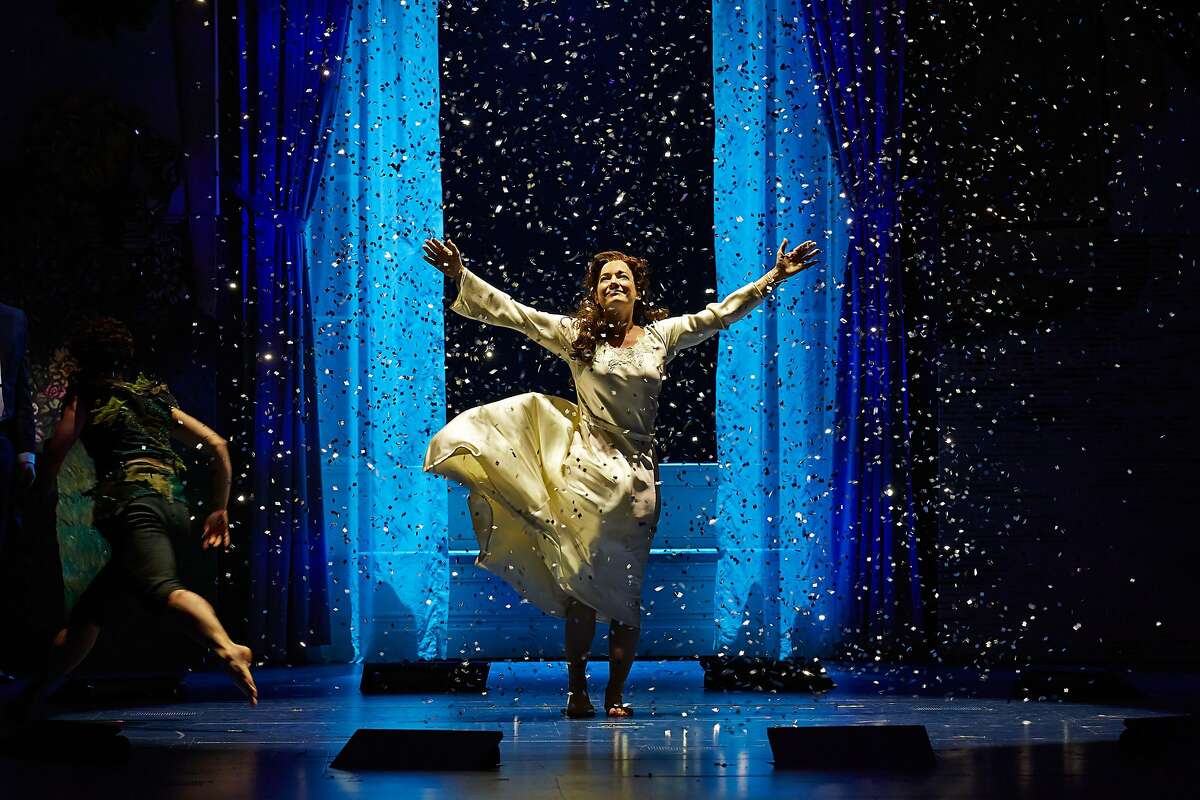 Laura Michelle Kelly in the Broadway production of "Finding Neverland"