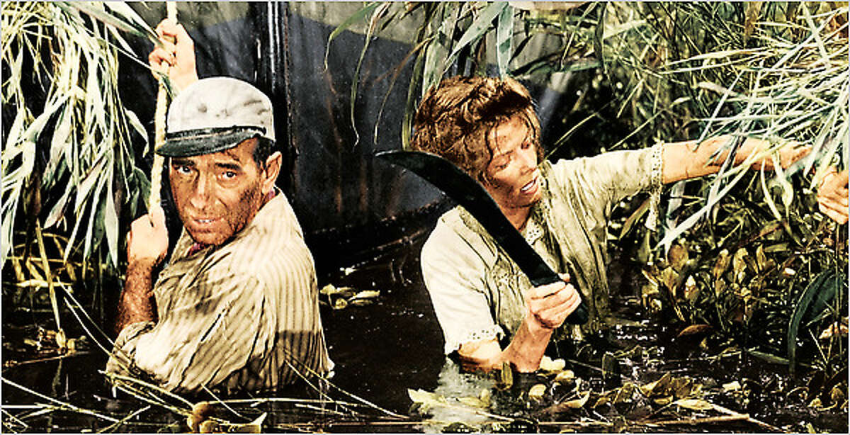 "The African Queen" Palace Theatre, 19 Clinton Ave, Albany, 7 p.m., Monday. Humphrey Bogart and Katharine Hepburn
