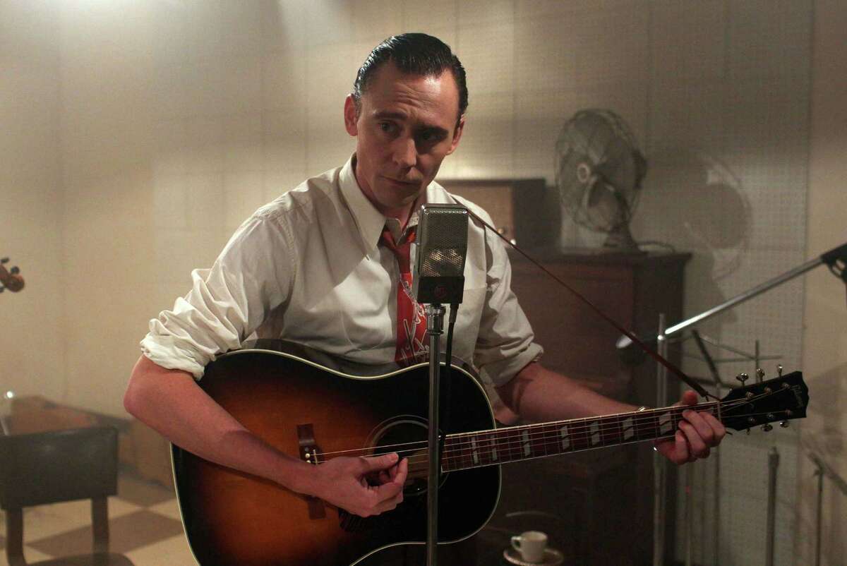 This image released by Sony Pictures Classics shows Tom Hiddleston as Hank Williams in a scene from, "I Saw The Light." (Sam Emerson/Sony Pictures Classics via AP)