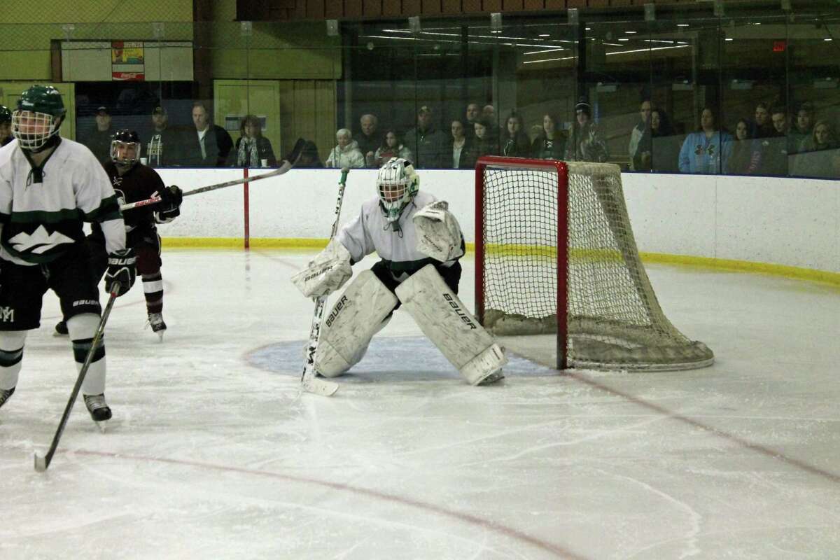 New Milford High School freshman goalie Ben Marano will be back for the Green Wave next season and provide the team with some experience between the pipes.