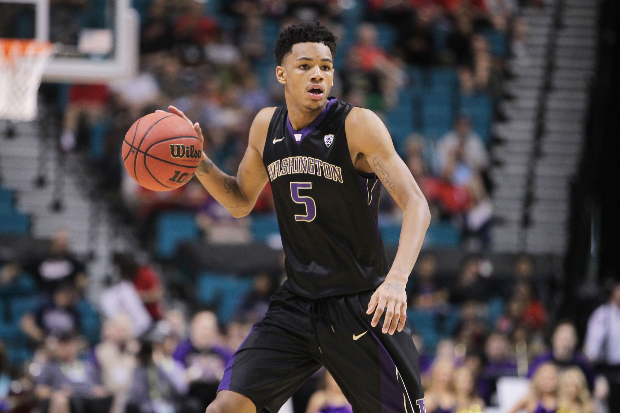 HoopsHype NBA Mock Draft: Dejounte Murray & Marquese Chriss first round  Husky picks - Pacific Takes