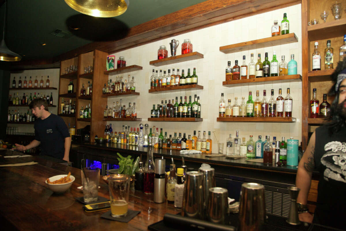 The bar at Francis Bogside