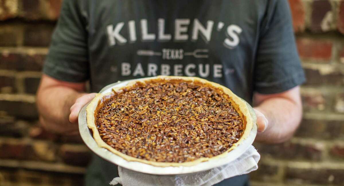 NOTE: THIS PHOTO IS FOR TOP 100 RESTAURANTS GUIDE. DO NOT USE BEFORE 09/24/2015. A pecan pie at Killen's Barbecue in Pearland. Killen's BBQ's pecan pie. Photographed, Thursday, July 16, 2015, in Pearland. ( Nick de la Torre )