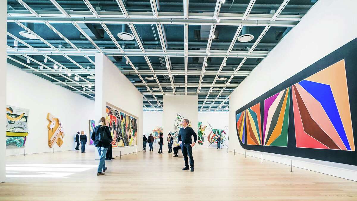 Mark Lamos visits the Whitney Museum in New York City, where a Frank Stella exhibition is on view.