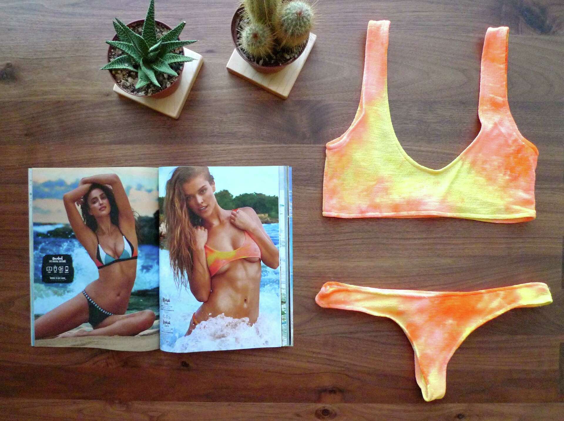 Former Conn. woman's tie-dyed bikini has its day in Sports Illustrated  Swimsuit Edition, image size:1920x1433