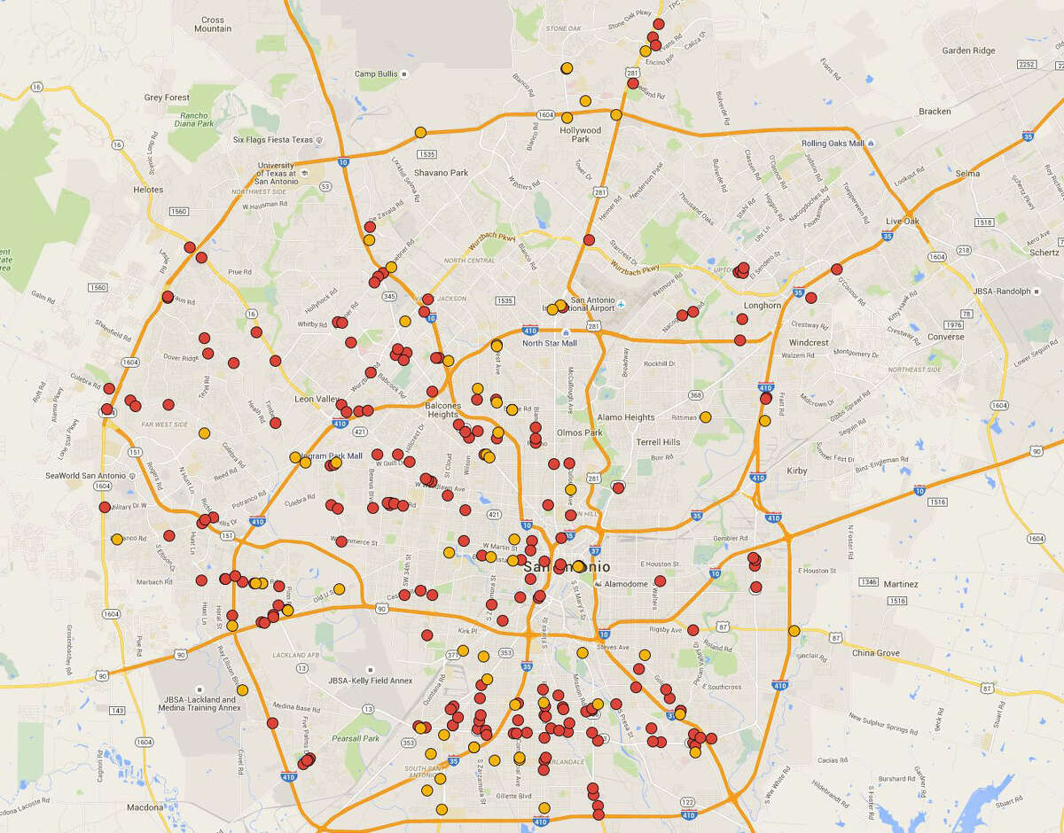 These are the San Antonio restaurants cited with 14 or more demerits in January, February and March of this year.Click ahead to see the spots cited with the highest number of violations from March 10-17, 2016.