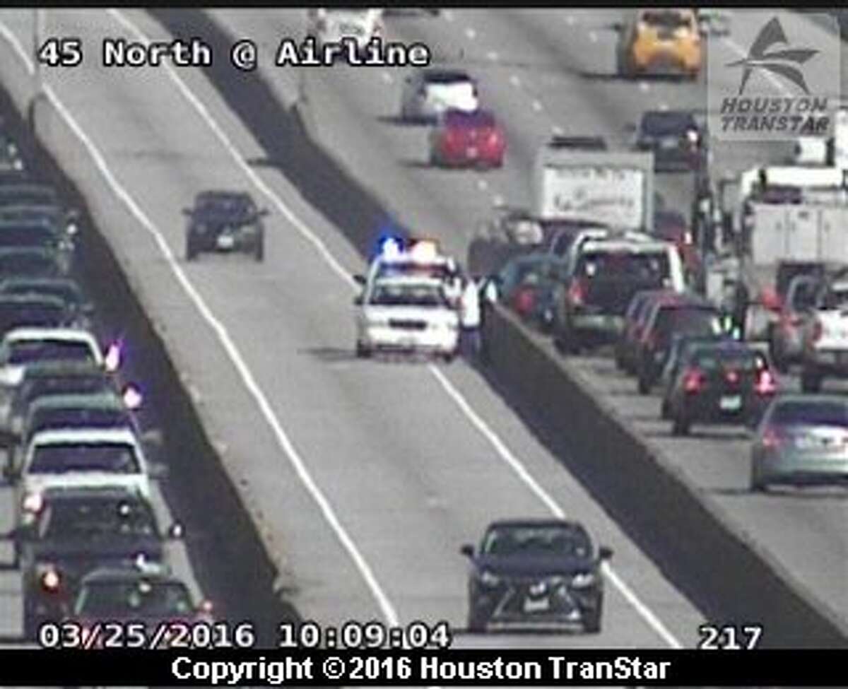 North Freeway reopens after fivevehicle pileup
