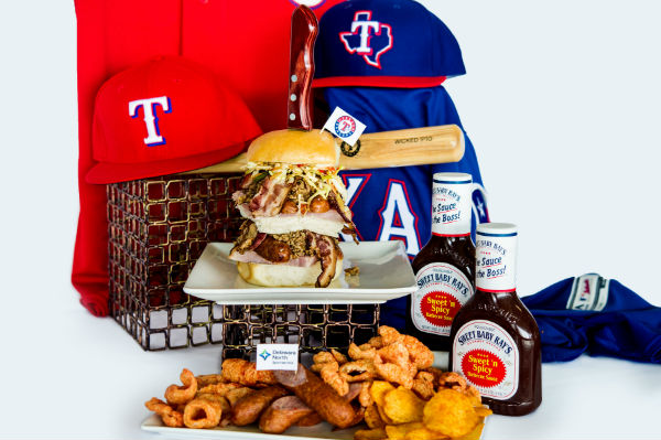 Check out the ballpark food menu for the Texas Rangers