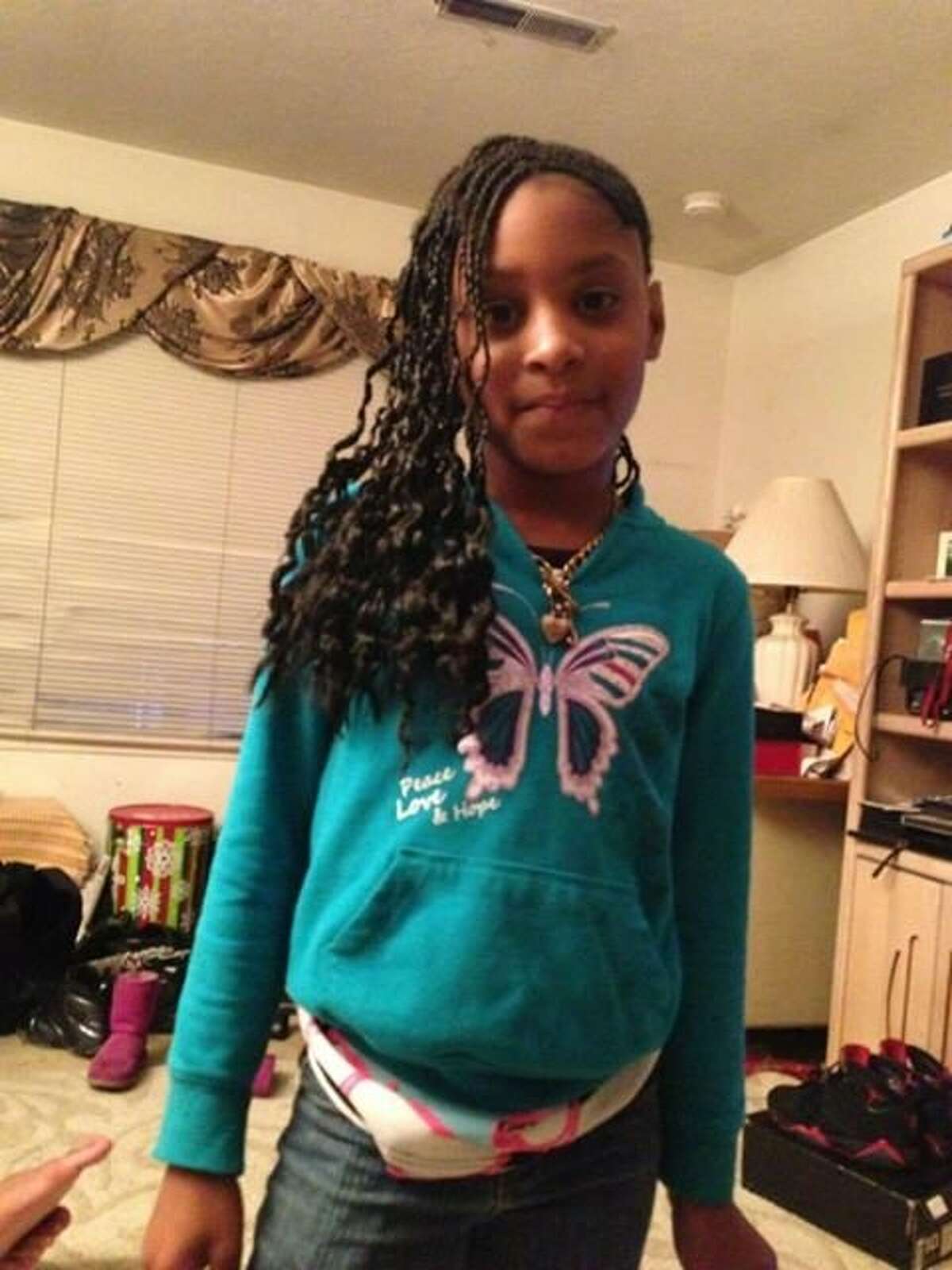 Alaysha Carradine, 8, shot to death on a sleepover in Oakland on July 15, 2013.