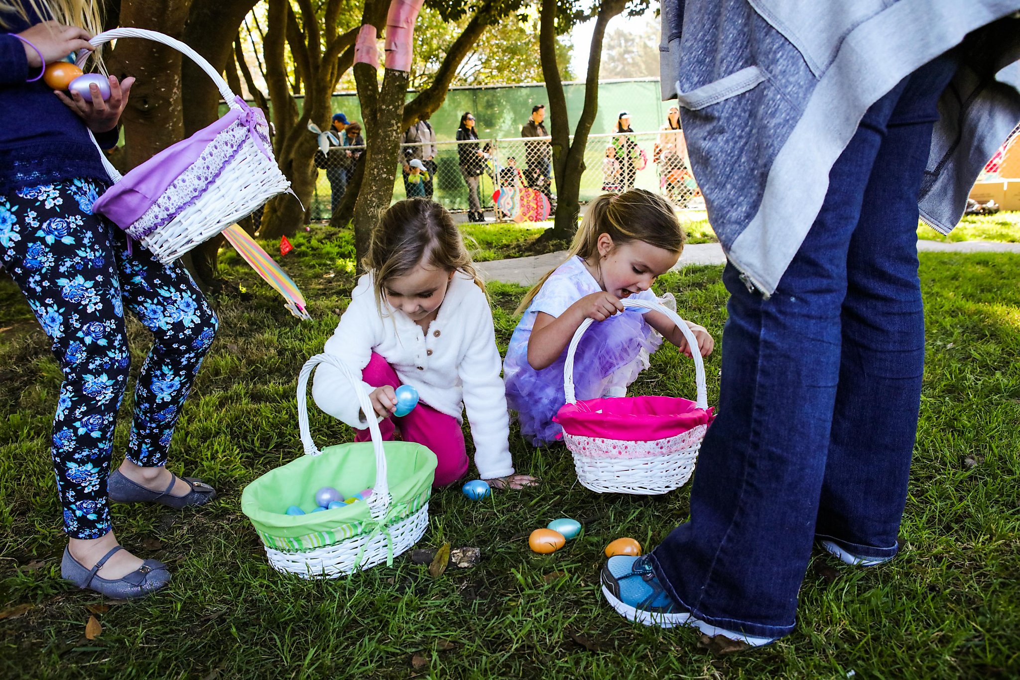 Kids and families celebrate Easter a day early in Golden Gate Park