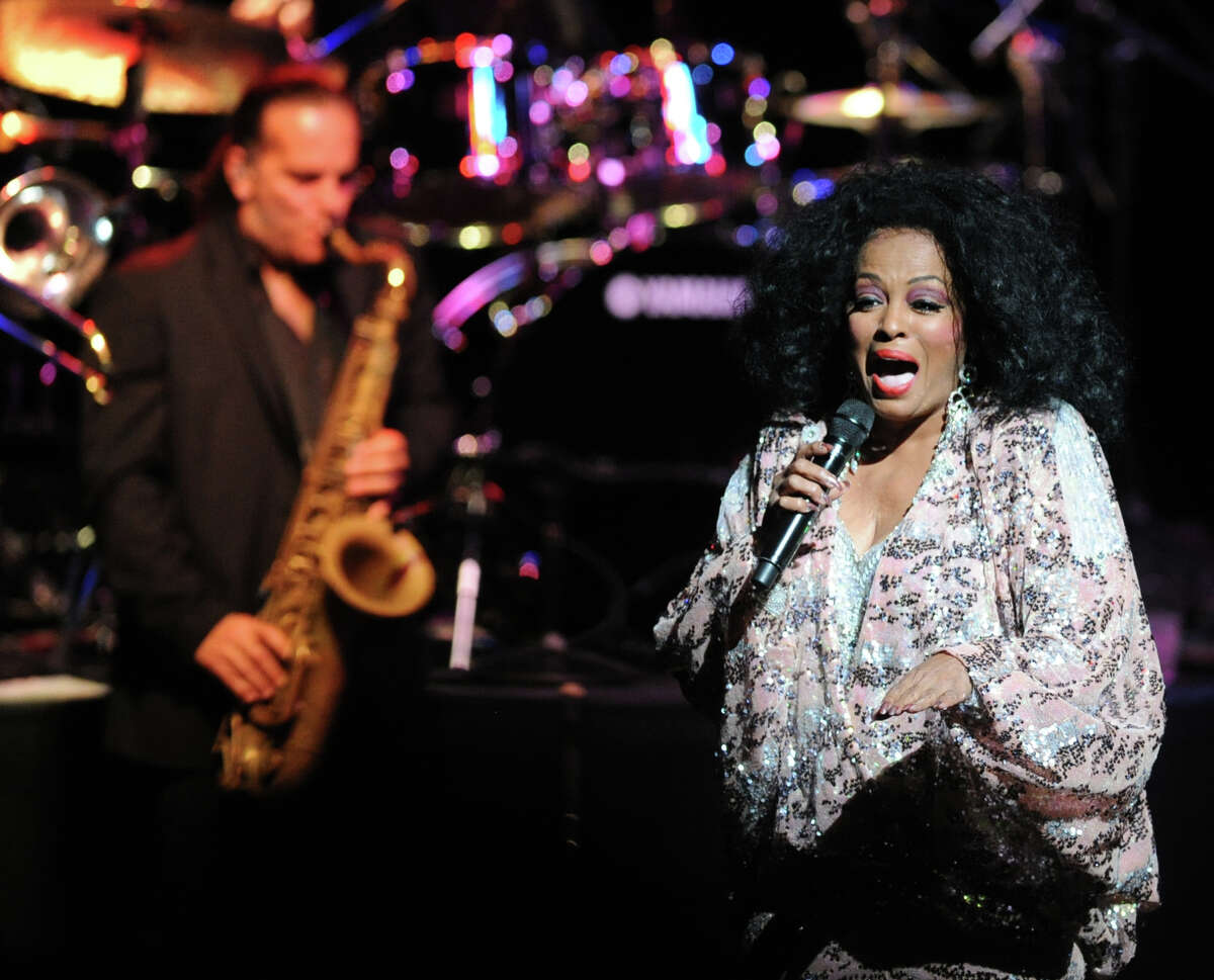 Diana Ross at the Palace