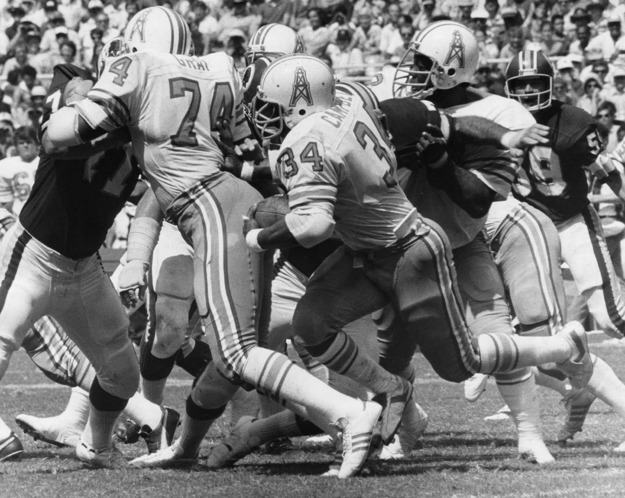 Houston Oilers RB Earl Campbell Editorial Photography - Image of game,  league: 37163807