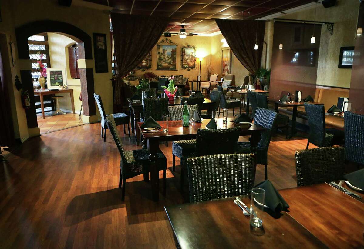 At Tost Bistro & Wine Bar, diners can sit in the bar area or the main dining room.