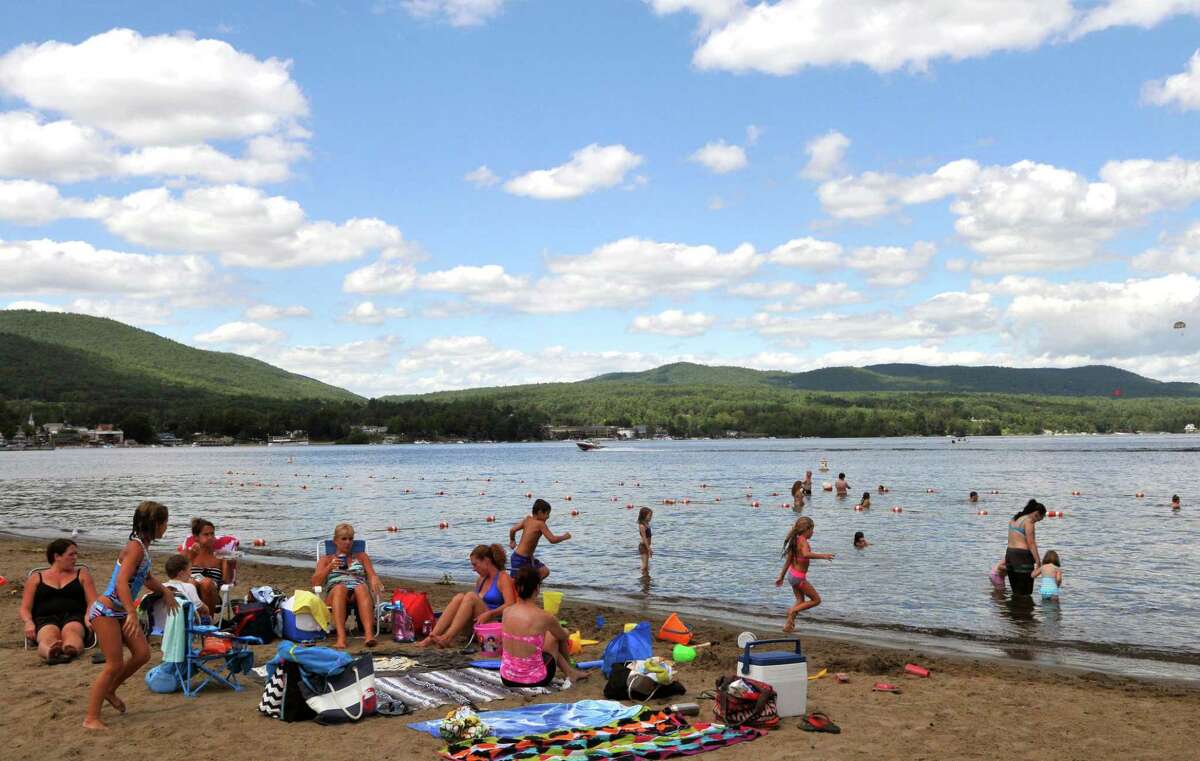 Lake George's Million Dollar Beach closed again