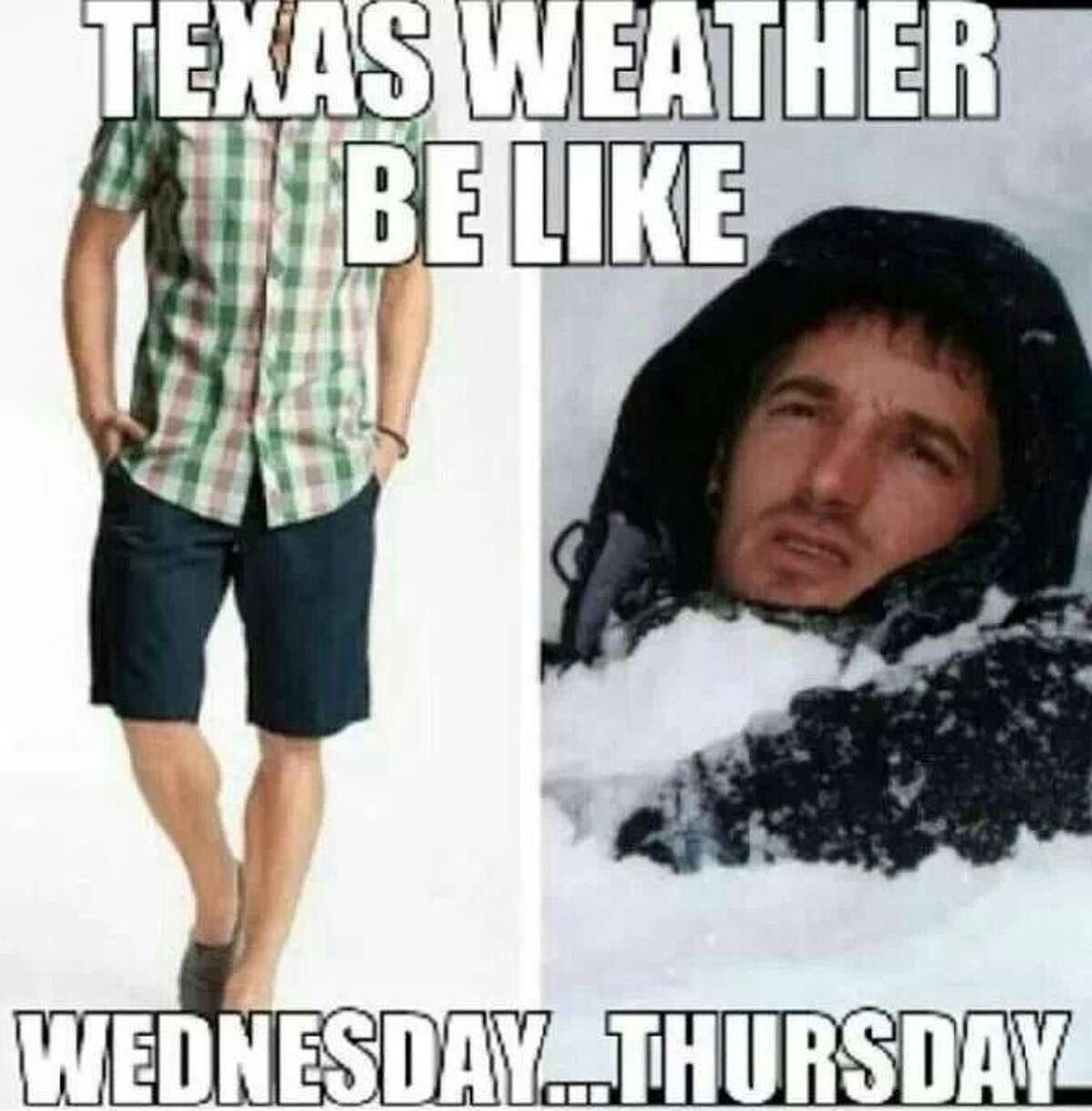 Memes Capture The Craziness That Is Texas Weather 