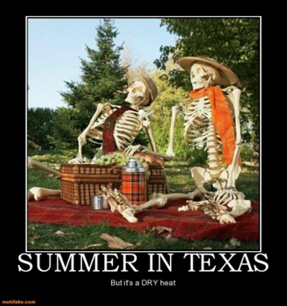 Texas is hot weather memes, image size:960x1023