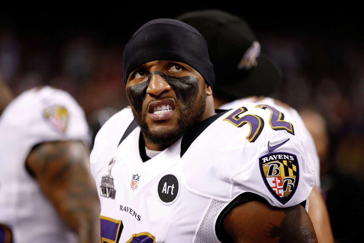 First round: Pick No. 26: LB Ray Lewis (Baltimore Ravens, 1996) One of the most iconic players of his generation, Lewis was an easy choice for our top pick at 26. The heart and soul of the Ravens' always-stellar defense for nearly two decades, Lewis led Baltimore to two Super Bowl victories. The seven-time first-team All-Pro will almost certainly be a first-ballot Hall of Famer in his first year of eligibility in 2017.