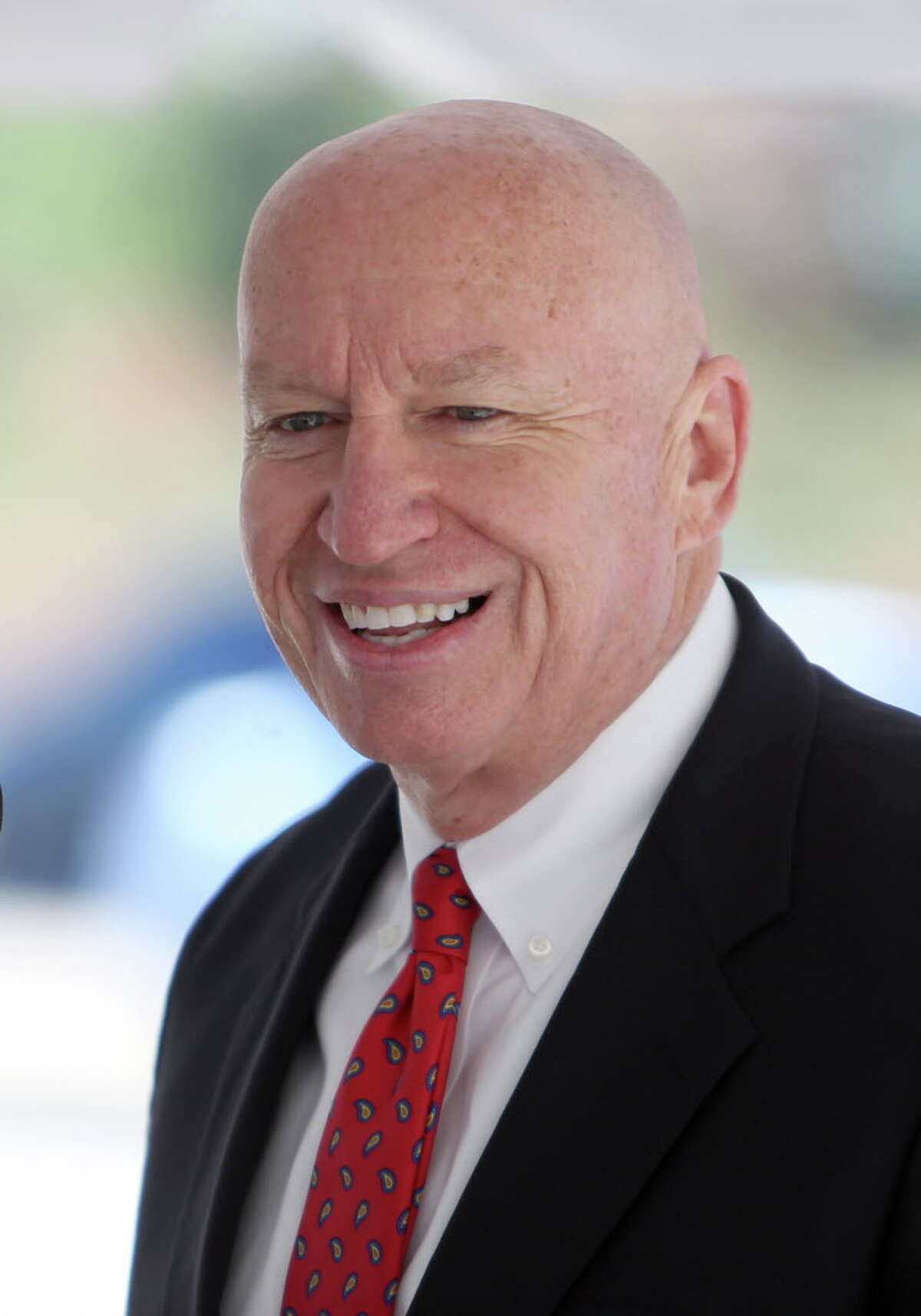 U.S. Rep. Kevin Brady at a ribbon cutting ceremony for the Veterans Affairs Outpatient Clinic Friday, Dec. 4, 2015, in Conroe, Texas. ( Gary Coronado / Houston Chronicle )