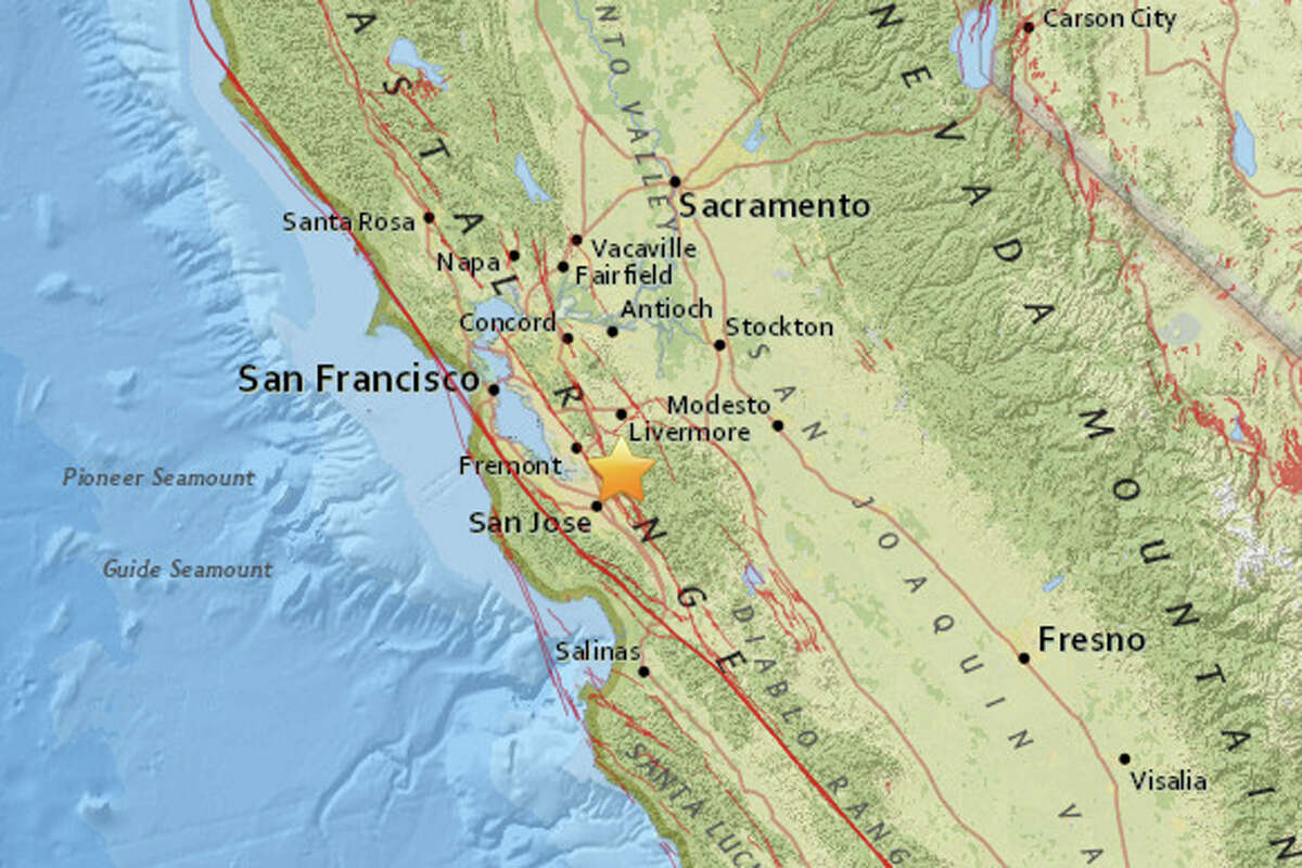 Earthquake Bay Area Map Los Angeles Earthquake 3 4 Quake Rattles L A Los Hämta Alla