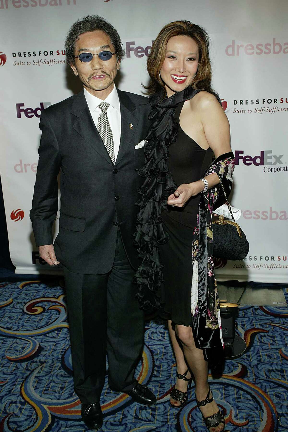 Rocky H. Aoki founder of Benihana and Keiko during "Dress for Success" Honors Star Jones - April 3, 2006 at Marriott Marquis Hotel in New York City, New York, United States. (Photo by Bennett Raglin/WireImage)