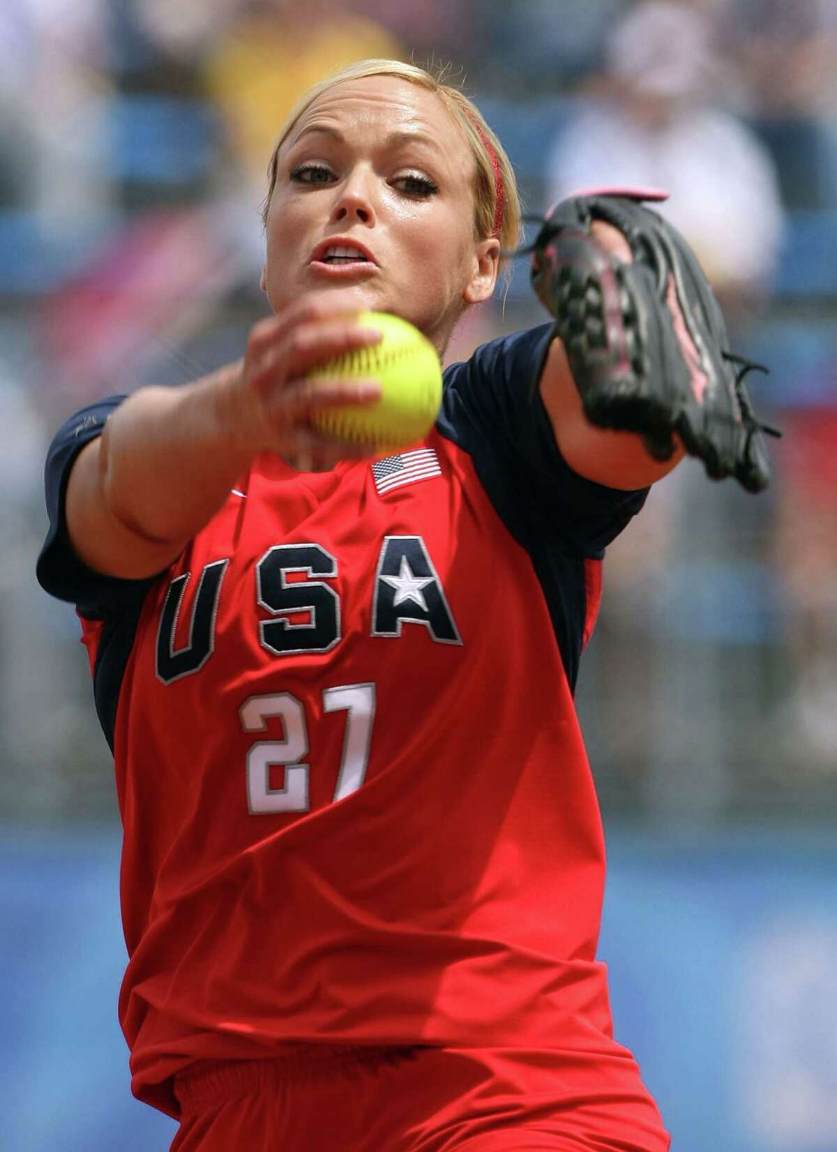Softball's Jennie Finch to guestmanage Bluefish on May 29