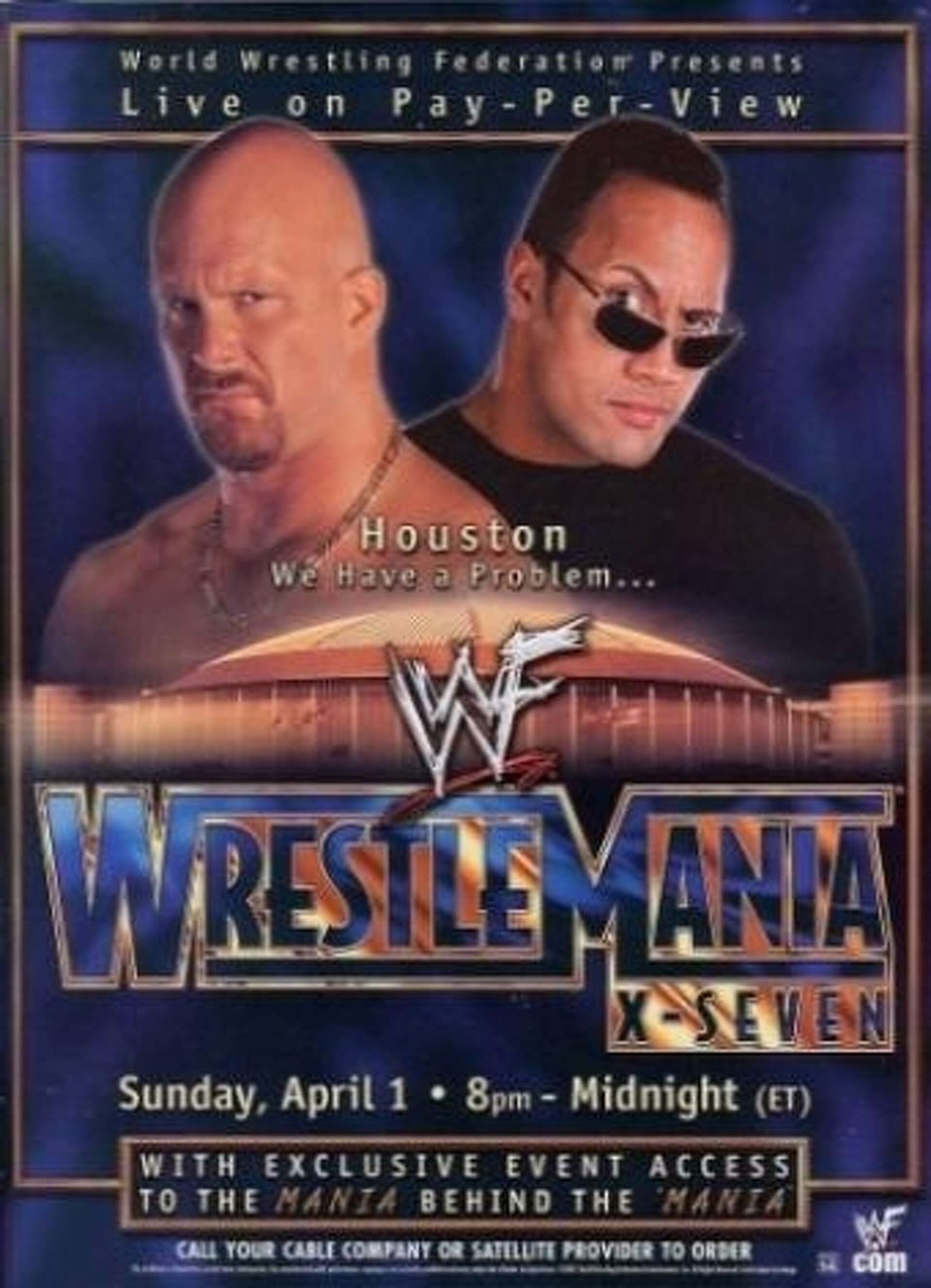 When WrestleMania came to the Astrodome in 2001