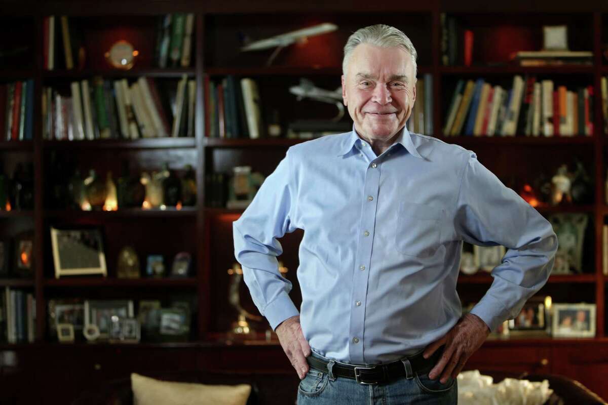 Gordon Bethune, former CEO of Continental Airlines, in his River Oaks home. Continue clicking to see the new international terminal at Hobby Airport.