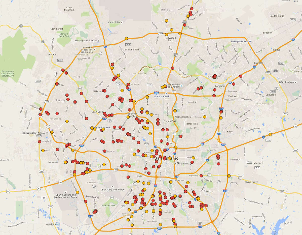 These are the San Antonio restaurants cited with 14 or more demerits in January, February and March of this year.Click ahead to see the spots cited with the highest number of violations from March 17-24, 2016.