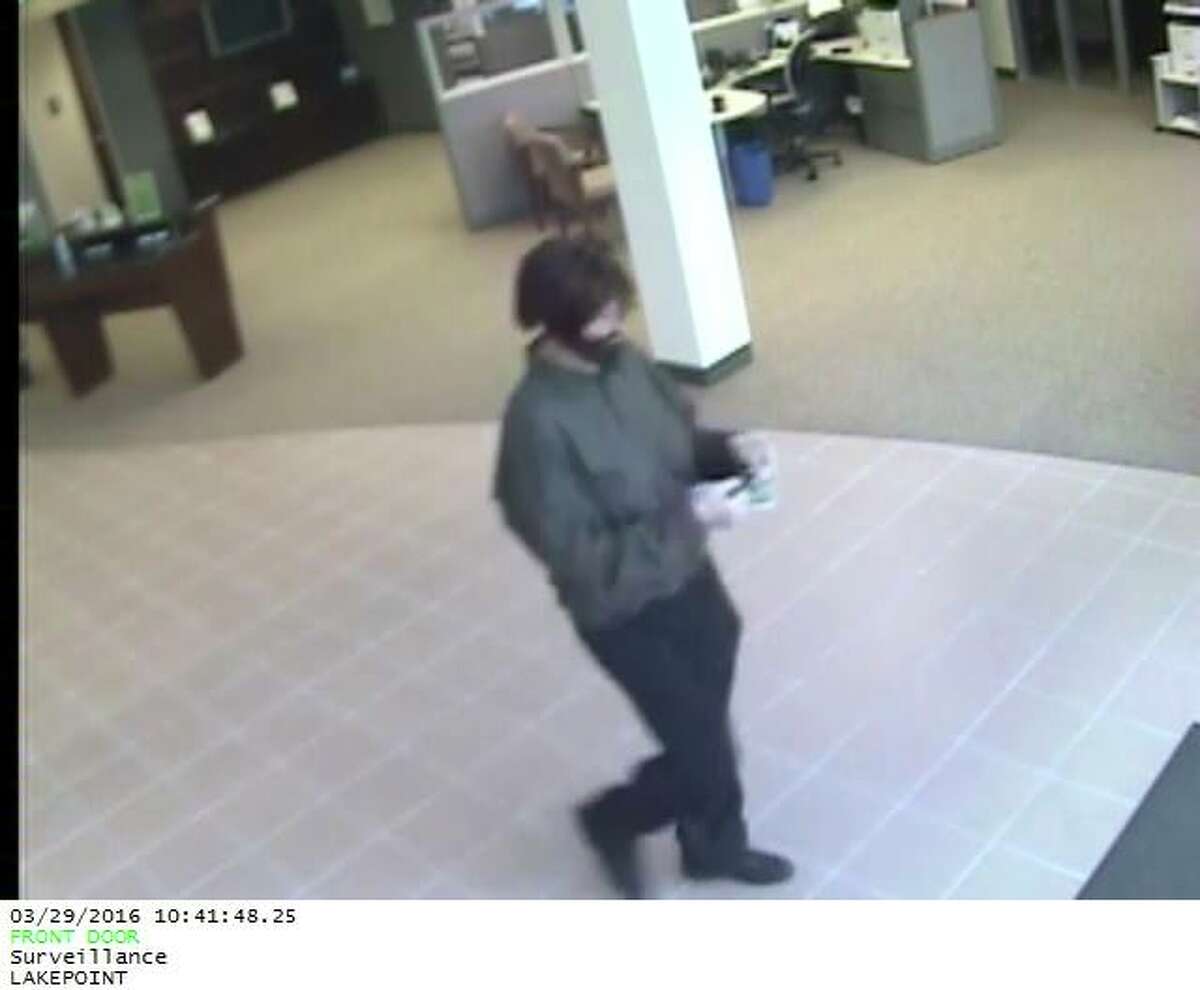 The Bee Cave Police Department is searching for a women suspected of robbing the Lake Pointe branch of Regions Bank in Bee Cave on March 29, 2016.