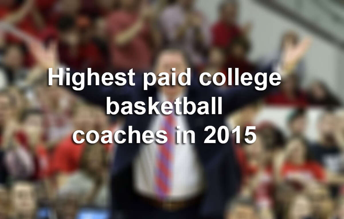 At least one Texas coach is on the list of highest paid college basketball coaches in 2015.