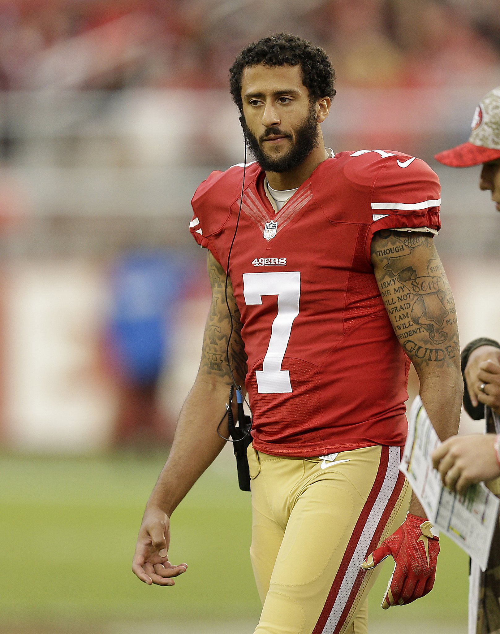 Colin Kaepernick benched by San Francisco 49ers in fourth quarter vs.  Chicago Bears - ESPN