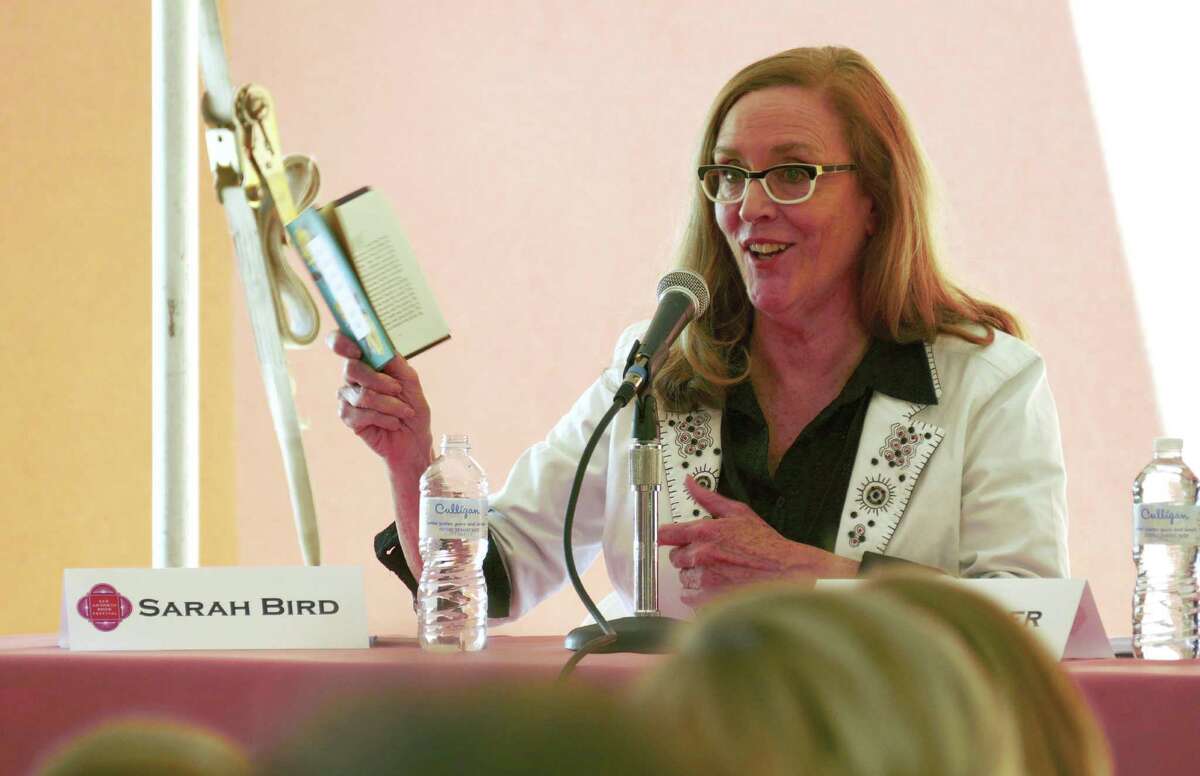 Author Sarah Bird, shown at the 2016 San Antonio Book Festival, turned down an invitation to be honored at a celebration of authors event sponsored by the Texas Legislature due to its record on women’s health issues.