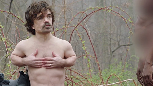 Peter Dinklage is 'Naked and Afraid' and it’s hilarious.