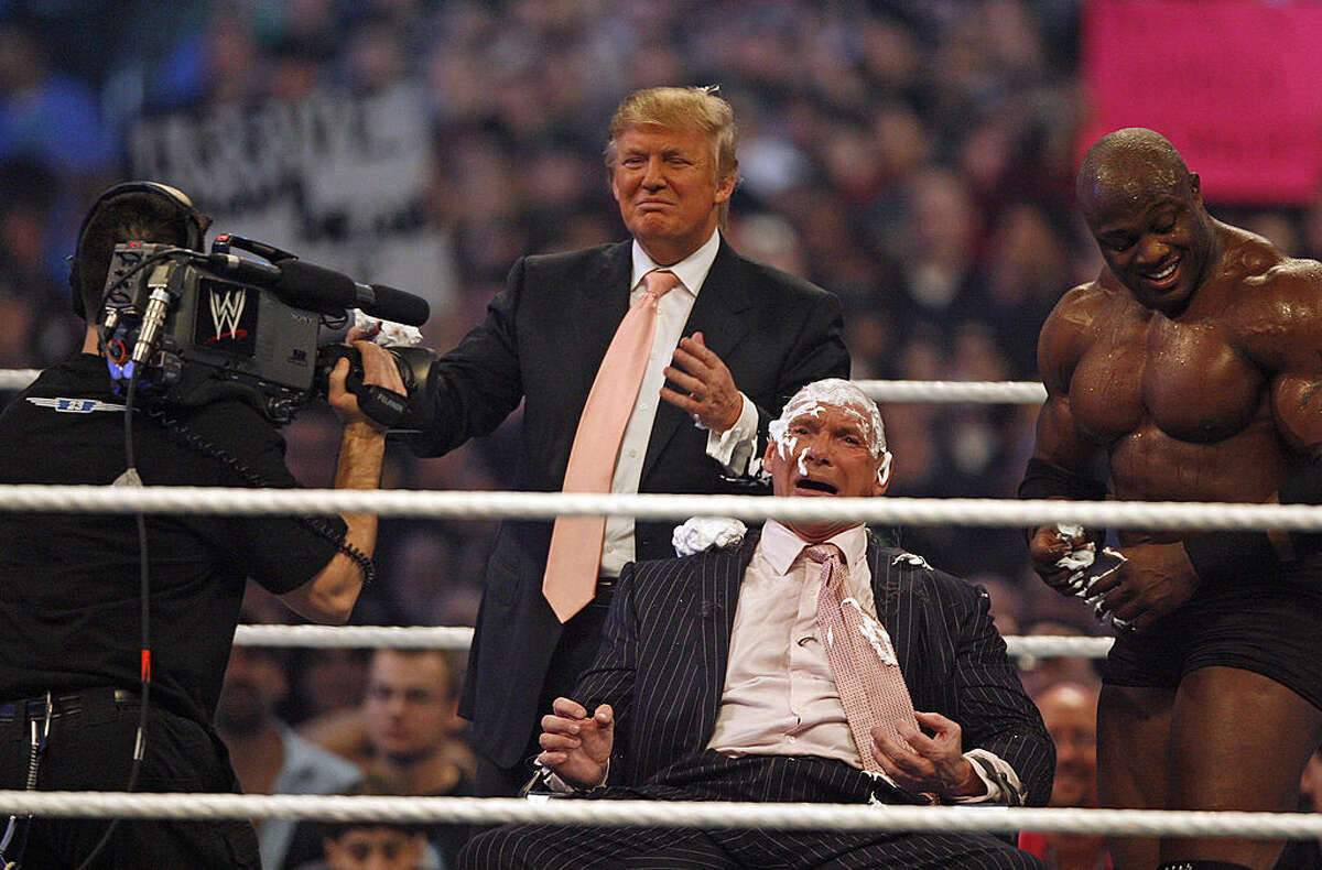 That Time Donald Trump Shaved Vince McMahon's Hair During Wrestlemania 23