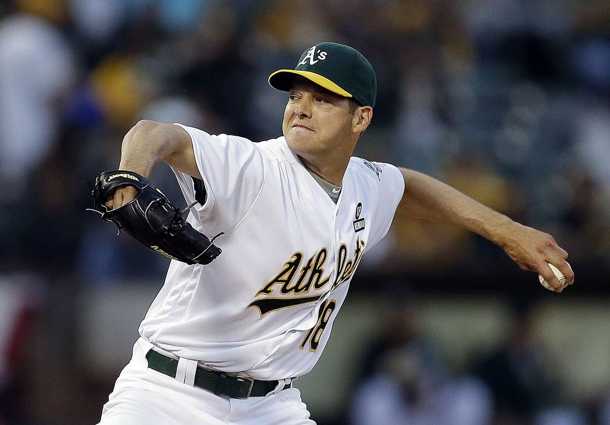 With Sonny Gray out and defense iffy, Rich Hill drops A’s debut