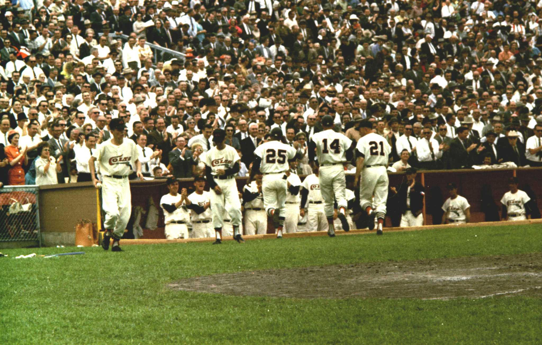 Houston Colt .45s host the first Sunday night game in major league