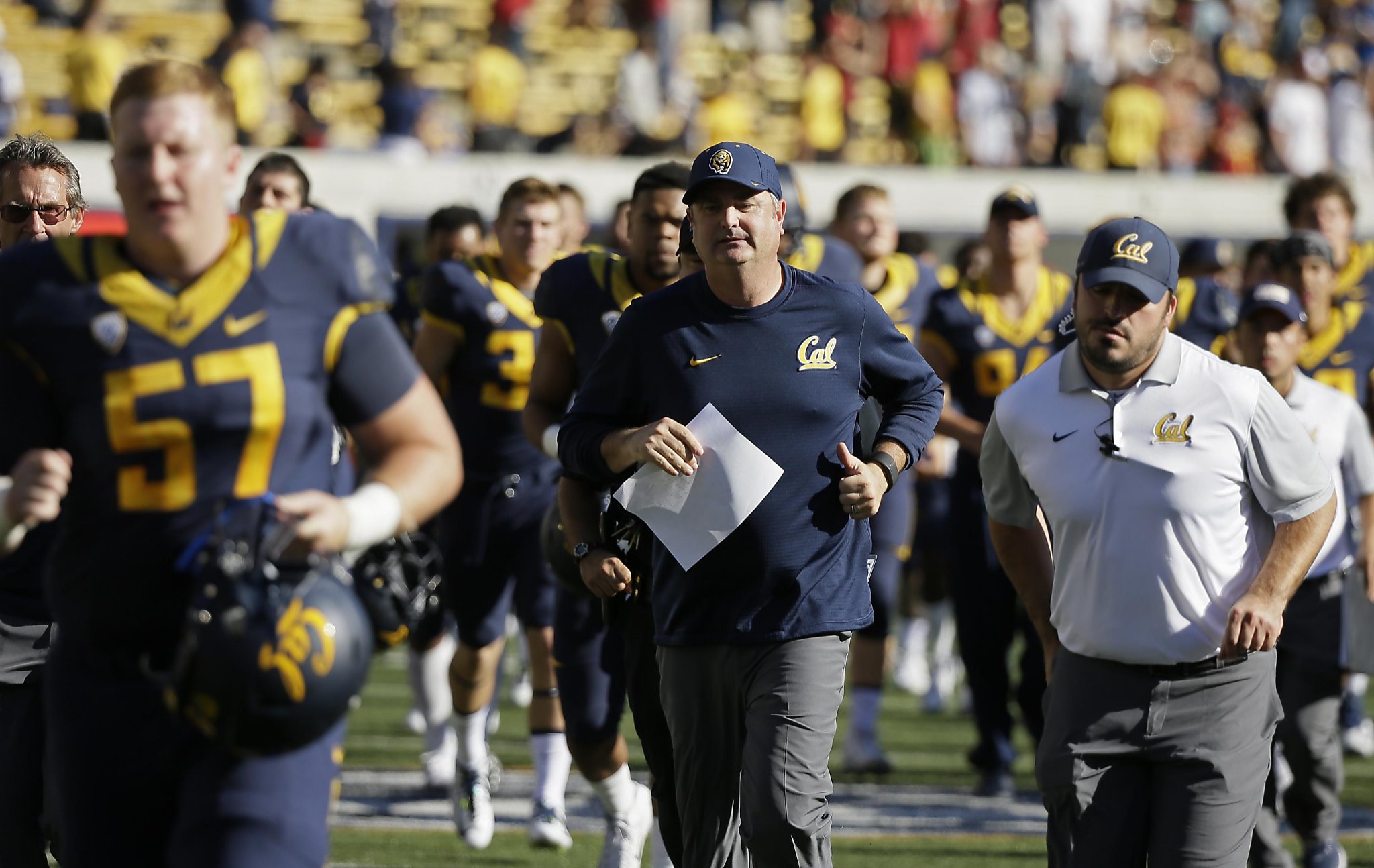 Cal football releases spring depth chart