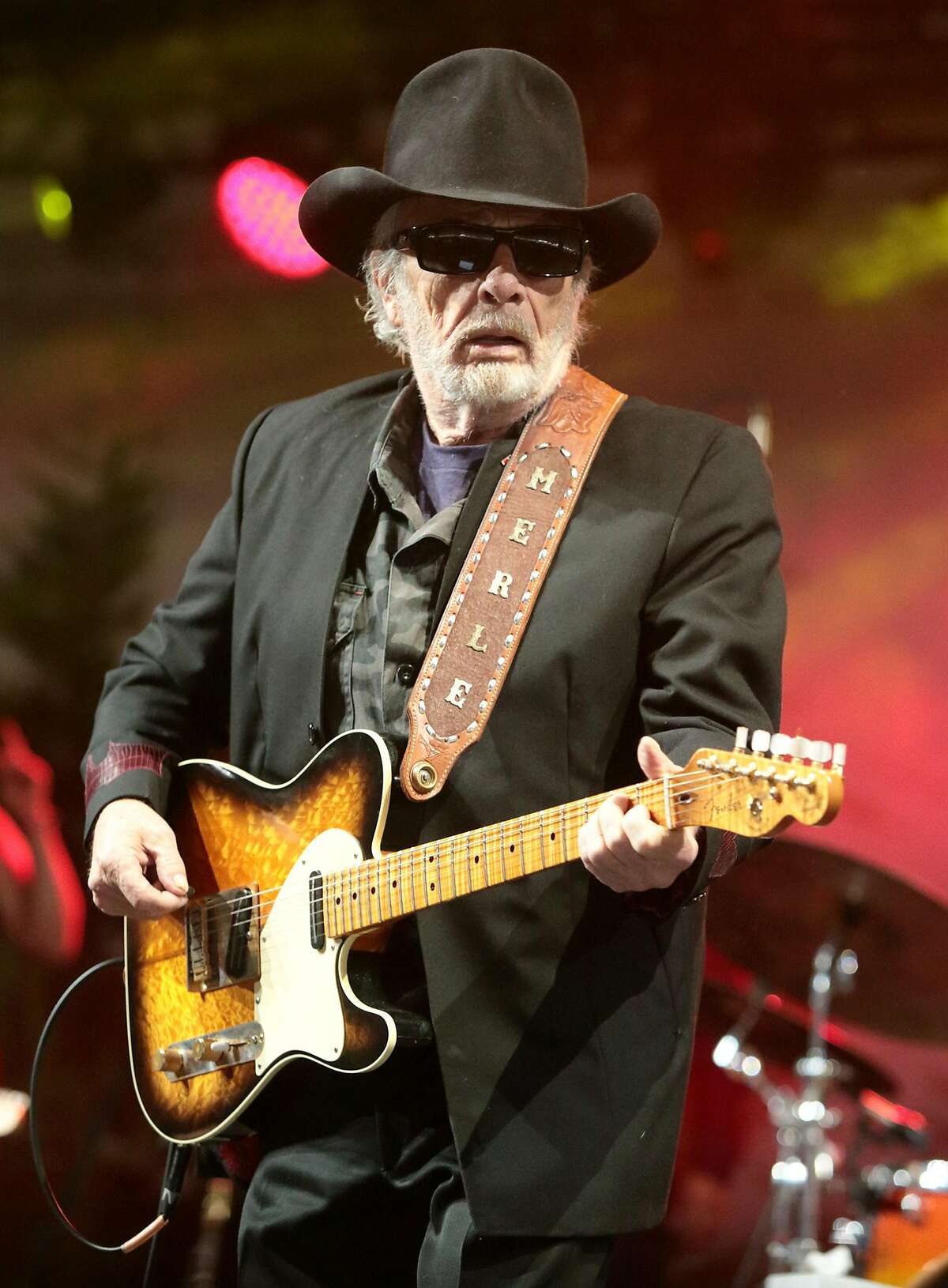 FILE - In this June 28, 2015 file photo, Merle Haggard performs on Day 3 of the 2015 Big Barrel Country Music Festival at The Woodlands on Sunday, June 28, 2015, in Dover, Del. Haggard died of pneumonia, Wednesday, April 6, 2016, in Palo Cedro, Calif. He was 79. (Photo by Owen Sweeney/Invision/AP)