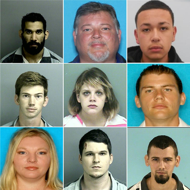 Fugitives Sought By Montgomery County Crime Stoppers